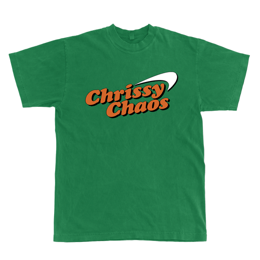 CHAOS TEE - KELLY GREEN