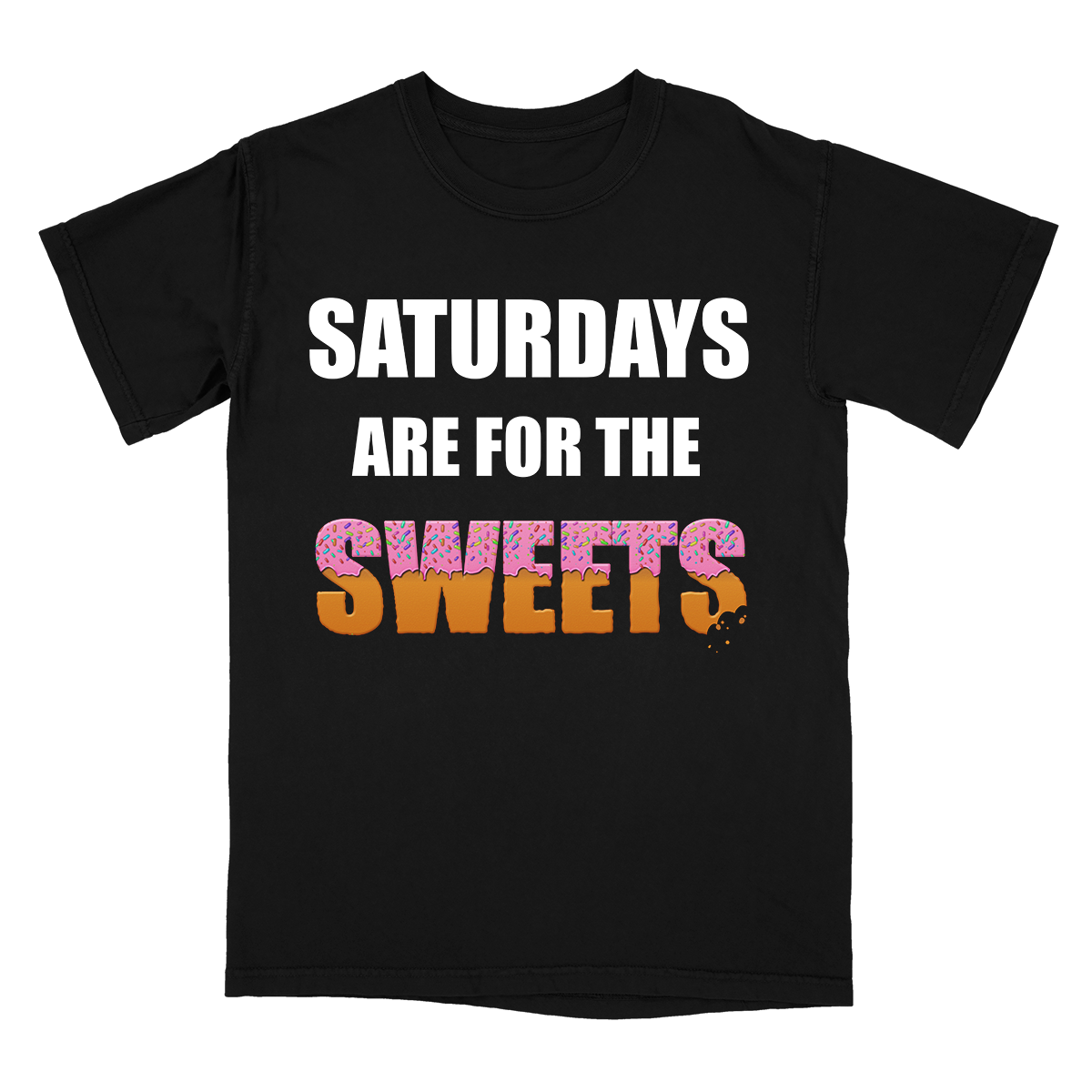 SWEETS TEE - BLACK