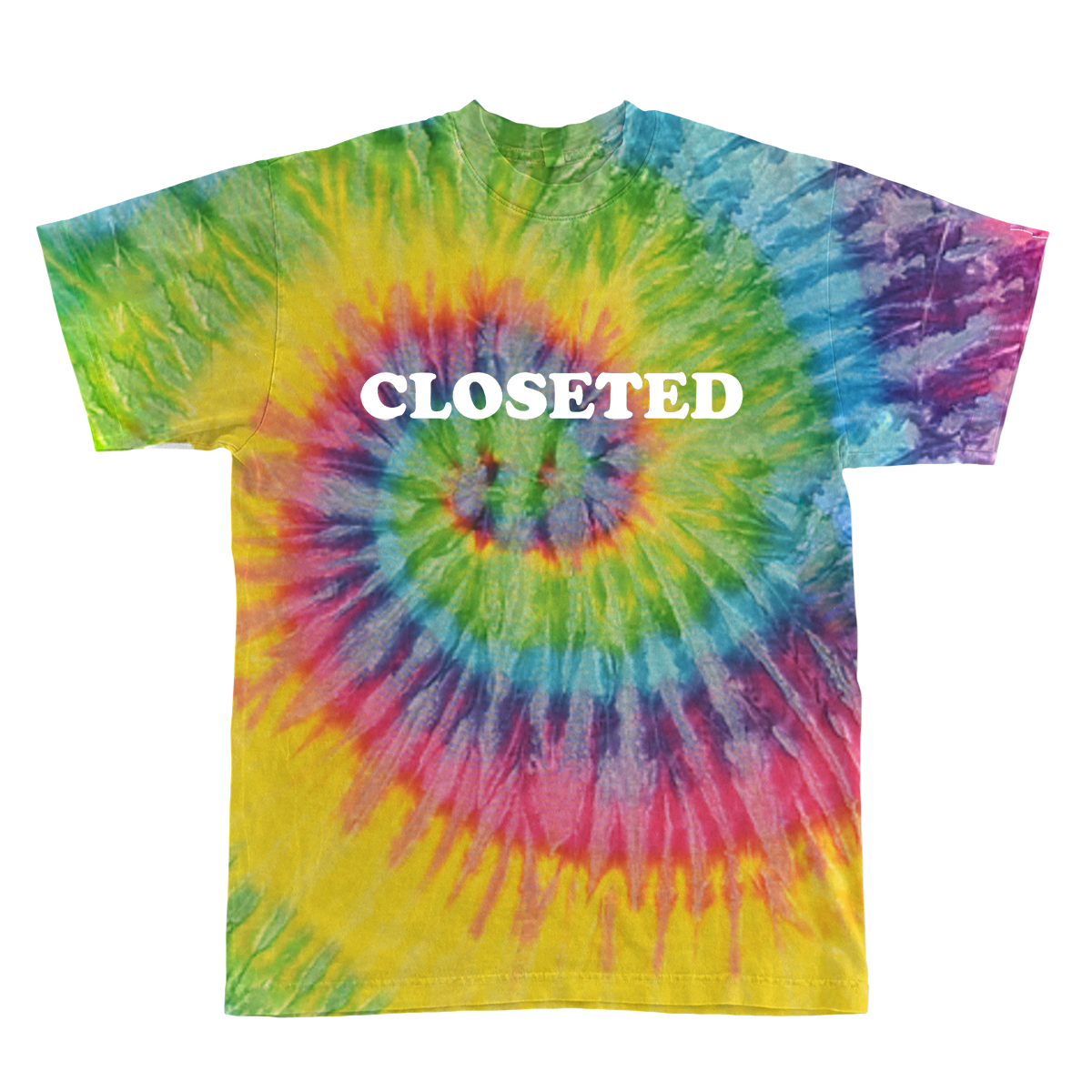 CLOSETED TEE - TIE DYE